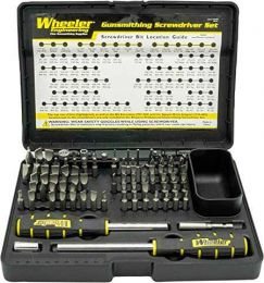 Wheeler Pro Gunsmith Screwdriver Set 89